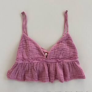 Free People Cropped Top- Medium